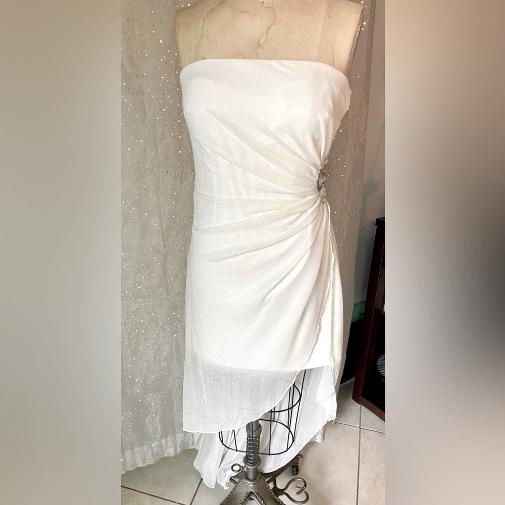 Vintage Ivory cocktail dress.